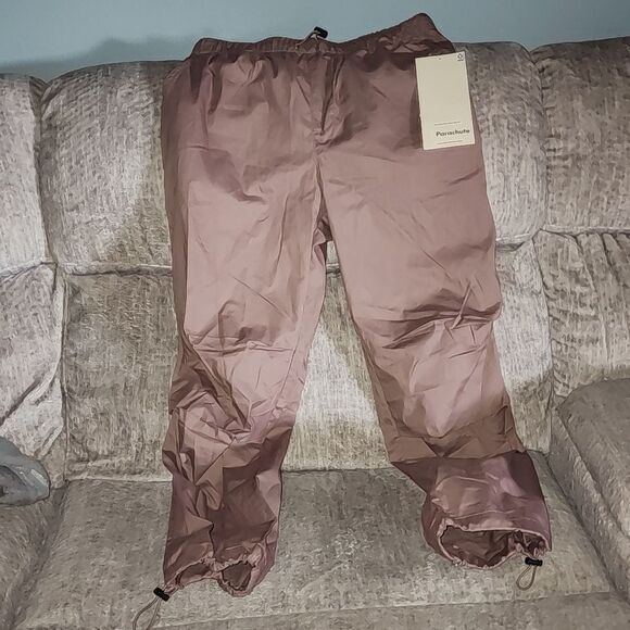 No Boundaries Cotton Parachute Pants, 30" Inseam, Women's Size Small - Picture 7 of 9